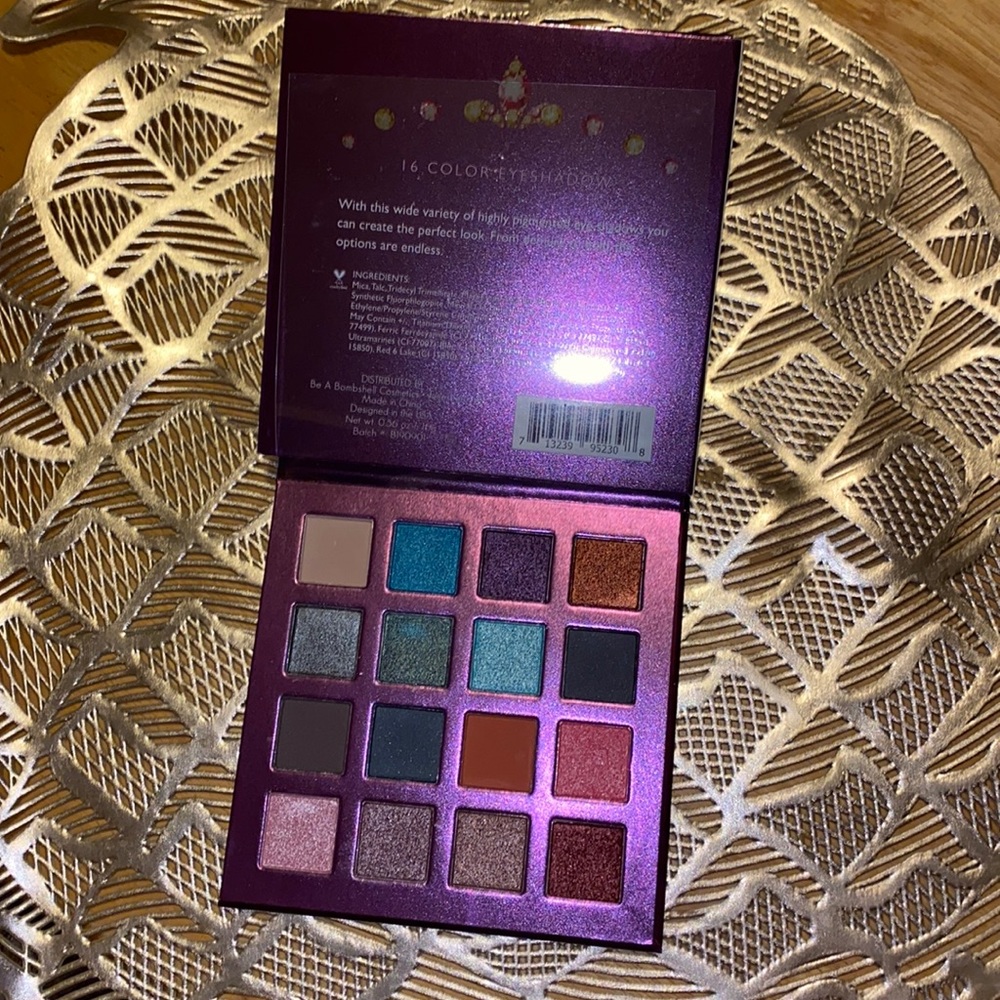 Be A Bombshell Cosmetics Be A Queen Eyeshadow Palette